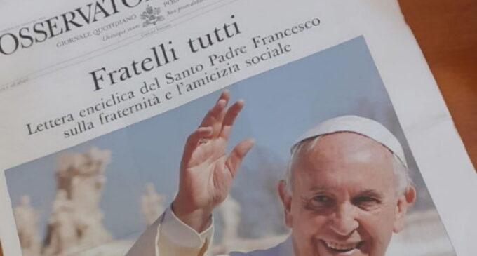 ‘Fratelli tutti’: Una “encíclica social” para construir un mundo más justo